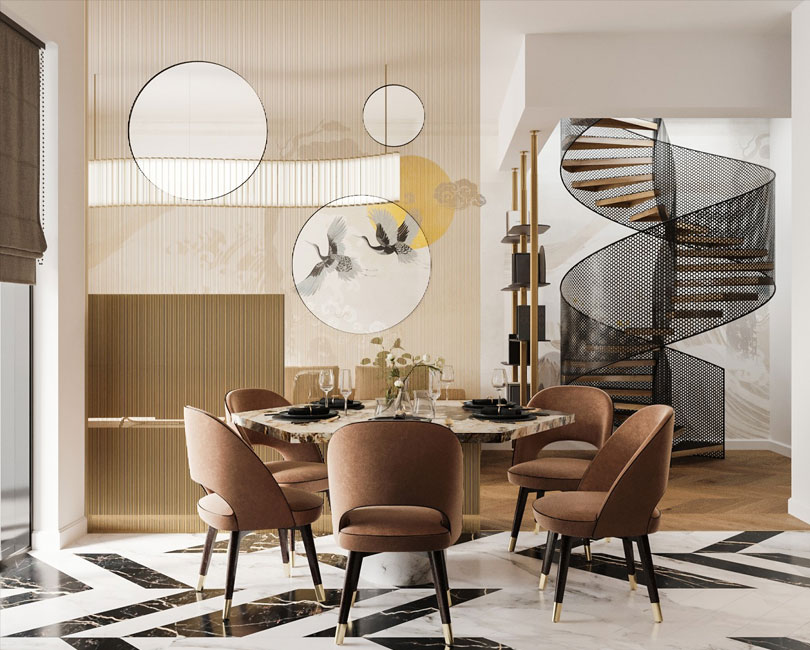 如何使用特色民宿設(shè)計元素描述空間