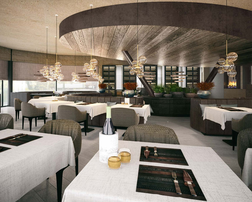 增強高端高爾夫俱樂部體驗的室內(nèi)設計