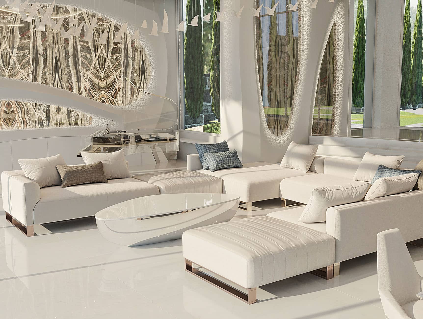 軟裝沙發(fā)設(shè)計效果圖